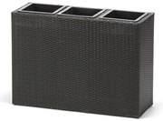 Ghiveci de grădină negru Patteo - Bonami Essentials