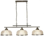 Lustra suspendata design clasic Bistro II 3L alama antique 3593-3AB SRT