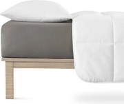 decoDoma Cearșaf elastic jersey cu elastan antracit 180 x 200 cm
