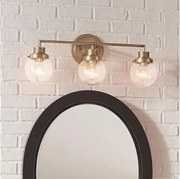 Quintiesse QN-POPPY3-HB-BATH - Aplica de perete pentru baie POPPY 3xE27/60W/230V IP44 aurie