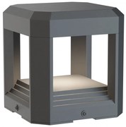 Stalp mic LED iluminat exterior IP65, design modern Royal Mile MYO019FL-L13GR3K