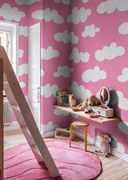 Tapet Cloudy, Happy Pink, Rebel Walls