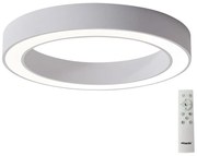 Azzardo AZ5037 - Plafonieră LED dimabilă MARCO LED/80W/230V alb + + telecomandă