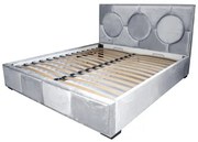 Pat tapitat Gold Cerc 180 x 200 M84