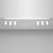 Plafoniera ASPO cu 6 becuri WHITE (2 x 3)