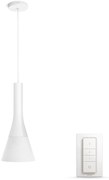 Pendul Philips HUE ambianta alba Explore, E27, 9W, (60W), 806 lm, intrerupator cu variator inclus, clasa energetica F