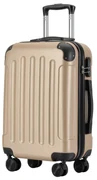 BONTOUR VERTICAL valiză cabină cu 4 roți 55x40x20cm Champagne