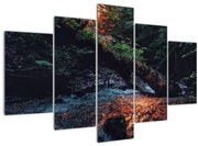 Tablou cu râu montan (150x105 cm)