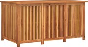 vidaXL Ladă depozitare pentru grădină 150x80x75 cm lemn masiv acacia