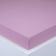 decoDoma Cearşaf cu elastic jersey EXCLUSIVE violet 90 x 200 cm