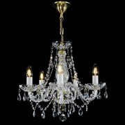 Candelabru Cristal Bohemia Exclusive 5 brate, diam. 48cm Magda V CE