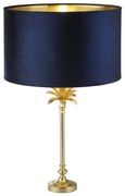 Veioza, Lampa de masa eleganta Palm bleumarin