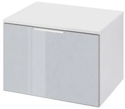 Dulap baza lavoar Cersanit Stillo 60 cm gri lucios