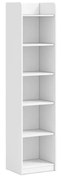 Biblioteca fara sertar pentru copii 43x184x38 cm, colectia Varia White