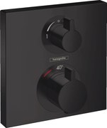 Hansgrohe Ecostat baterie cadă-duș ascuns cu termostat negru 15714670