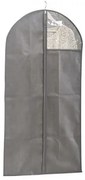 Husa textila pentru haine cu fermoar, Vlies Large Gri, l58xH118 cm