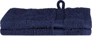 vidaXL Prosop pentru musafiri SOLUND 2 pcs Albastru marin 15 x 21 cm