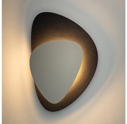 Aplică LED PEDRA LED/7W/230V negru/bej