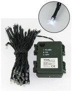 Instalație LED de Crăciun de exterior 50xLED/2 funcții 5,4m IP44 alb rece