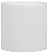 Ghiveci Jumbo Max, alb lucios, dimensiuni multiple - PotteryPots mărimea: L - v. 90 cm, ⌀ 90 cm