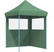 vidaXL Cort pentru Petreceri Verde 200 x 200 x 306 cm Material Oxford