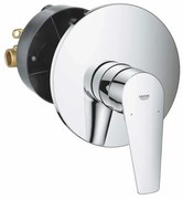 Baterie dus incastrata crom, corp incastrat inclus, Grohe BauEdge New