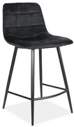 Scaun tip bar Marlana (Negru). 1050493