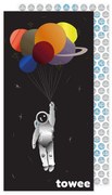 Prosop cu uscare rapidă Towee SPACE BALLOON, 80 x 160 cm