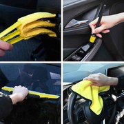 vidaXL Set de perii pentru mașină Multicolour poliratan