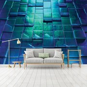 Fototapet - 3D perete (254x184 cm)