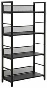 Raft Raw, 4 rafturi, negru