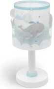 Veioză pentru copii WHALE DREAMS 1xE14/8W/230V albastru Dalber 61171T