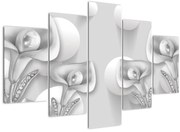 Tablou -Design flori (150x105 cm)