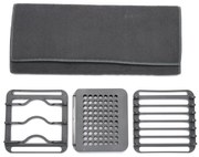 SUPORT SCURGATOR DE VASE CU COVORAS 4 PC