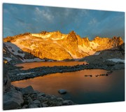 Tablou cu peisaj montan (70x50 cm)