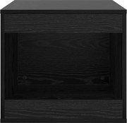 vidaXL Cutie pentru litiera pisici Stejar Negru 47 x 59 x 42 cm