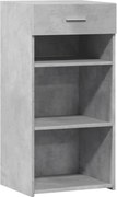 vidaXL Dulap, gri beton, 45x42,5x93 cm, lemn prelucrat