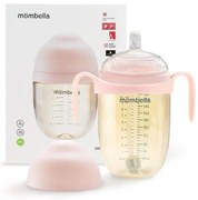 1 x Biberon Anticolici Mombella Breast-Like, 300ml - Roz