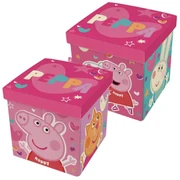 Purcelușa Peppa depozitare jucării 30×30×30 cm