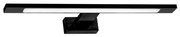 Aplica LED de perete pentru baie SHINE, 7W, 230V, 40 cm, IP44, negru