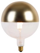 Lampă LED E27 reglabilă G200 oglindă superioară aurie 6W 360 lm 1800K