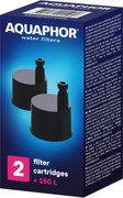 Set 2 filtre pentru sticla de apa Aquaphor City 270002, Negru