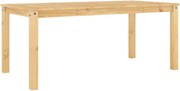 vidaXL Masă de sufragerie „Panama”, 180x90x75 cm, lemn masiv pin