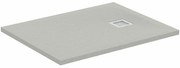 Cadita de dus dreptunghiulara Ideal Standard Ultra Flat S 90x70 cm gri asfaltic