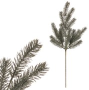 Ramură artificială din molid verde, 25 x 60 cm