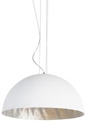 Lampă suspendată modernă albă 50 cm - Magna