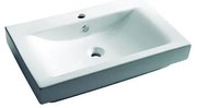 Lavoar încastrat MANCHESTER 70x45 cm porțelan/alb - Bathco 0023