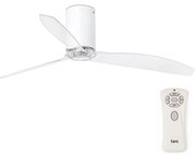 Ventilator de tavan FARO 32039 MINI TUBE VENTIL transparent d. 128 cm + telecomandă