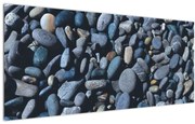 Tabloul cu pietre pe plajă (120x50 cm)