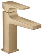 Baterie lavoar Hansgrohe Metropol 110 cu ventil Push-Open bronz periat